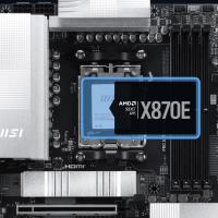 MSI MB PRO X870E-S EVO WIFI AM5 DDR5 8200MHZ(OC) 3x M.2 USB 40Gbps  Type-C DP HDMI 5G LAN WIFI 7 RGB ATX